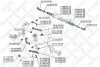 Втулка стабілізатора переднього D-27mm Audi A4-A8 94 STELLOX 71-11179-SX (фото 2)