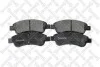 Тормозные колодки перед. Citroen Berlingo 01-/Peugeot Partner/206/307 00- STELLOX 851 010B-SX (фото 2)