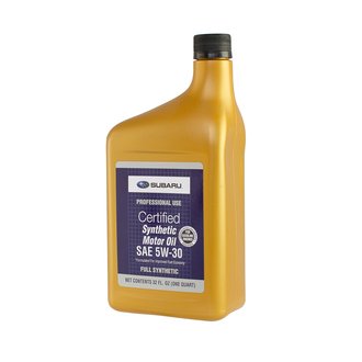 Моторное масло Certified Motor Oil 5W-30 синтетическое 0.95 л SUBARU SOA427V1410