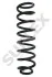 SUPLEX DB Пружина передняя L=437mm W21102-  (синий/красн.) 19133