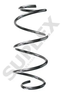 RENAULT Пружина передняя L=351mm Clio III 05- (желтый) SUPLEX 27229