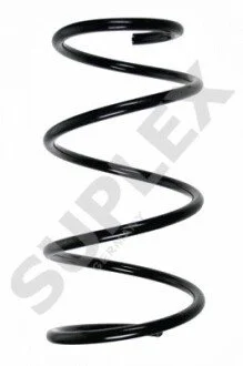 TOYOTA Пружина передняя L=324mm Corolla 04- SUPLEX 35376
