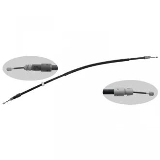 Трос ручного гальма SWAG 10934908 (фото 1)