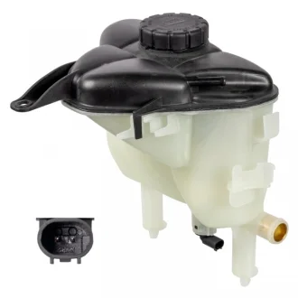 Розширювальний бачок охолоджуючої рідини (з датчиком рівня) MERCEDES SLK (R171) M113.989-M272.969 03.04-02.11 SWAG 33100879 (фото 1)