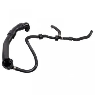 Патрубок системи охолодження гумовий з фітингами SWAG 33103121