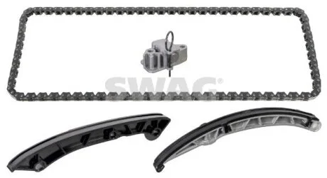 Комплект ГРМ (ланцюг + елементи) JAGUAR F-PACE, F-TYPE, XF I, XF II, XF SPORTBRAKE, XJ, XK II, LAND ROVER DEFENDER, RANGE ROVER III, RANGE ROVER SPORT I 3.0/5.0 01.09- SWAG 33104873 (фото 1)