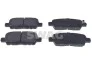 Колодки гальмівні (задні) Renault Koleos 08-/Nissan Qashqai/Tiida 07-13/Teana/X-Trail 01-13 SWAG 33105347 (фото 1)