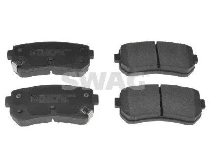 Комплект гальмівних колодок (задніх) Hyundai Accent/I20/I30/Ix35/Sonata/Kia Ceed/Rio/Sportage 1.2-3.3 05- SWAG 33106421