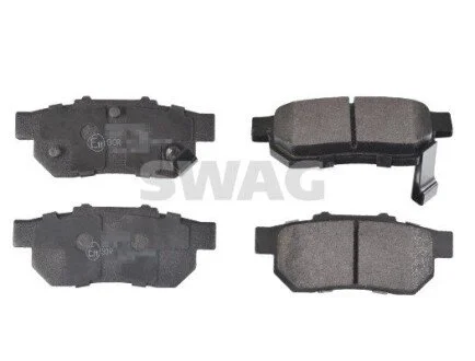 Фото колодки гальмівні (задні) Honda Jazz III/IV 02- SWAG 33107285 Колодки гальмівні (задні) Honda Jazz III/IV 02- SWAG 33107285