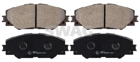 Колодки гальмівні (передні) Toyota Auris 10-18/Prius 08-/Rav4 III/IV 06- SWAG 33107515
