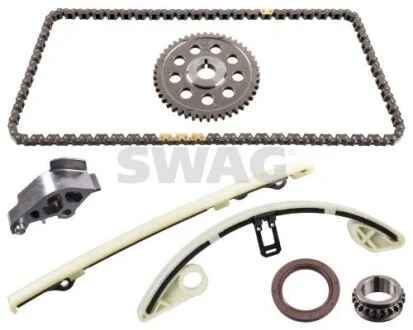 Комплект ГРМ (ланцюг + шестерня) HONDA CITY V, JAZZ III 1.5 07.08- SWAG 33107551 (фото 1)