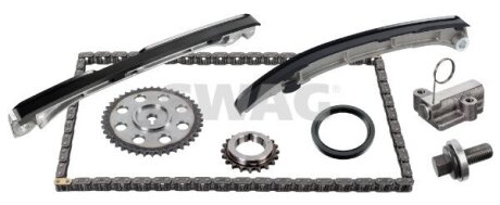 Комплект ГРМ (ланцюг + шестерня) MAZDA 3, 6, 6/KOMBI, CX-5 2.2D 04.12- SWAG 33107661 (фото 1)