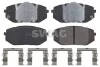 Колодки гальмівні (передні) Hyundai Ioniq/Tucson 20- 33109107