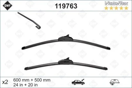 Щітка склоочисника SWF 119763 (фото 1)