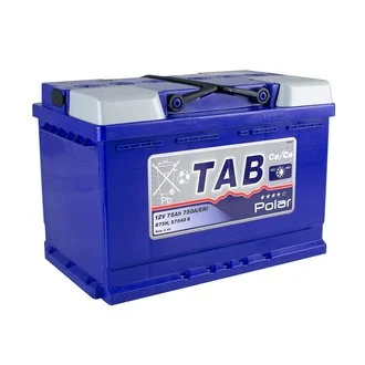 75 Ah/12V Polar Blue (0) Euro TAB 121 075