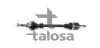 Піввісь лiва (+ABS) Citroen Jumper/Fiat Ducato/Peugeot Boxer 28/37/54 76-FI-8019A