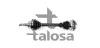 Полуось левая Skoda Octavia, VW Golf IV, 98-06 76-VW-8068