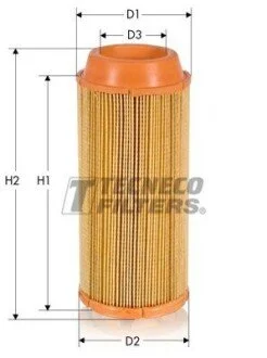 Воздушный фильтр. DB A-класс Diesel 7/97- TECNECO AR2001