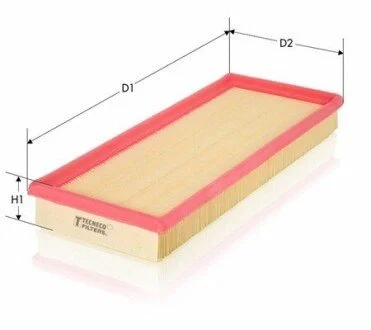 Фільтр повітряний Ford Mondeo 1.8 16V 2.0 16V 2.5 V6 24V 2.0 TECNECO AR2047PM (фото 1)