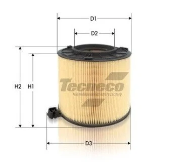 Фильтр воздушный Audi A4, A5 15- TECNECO AR2252