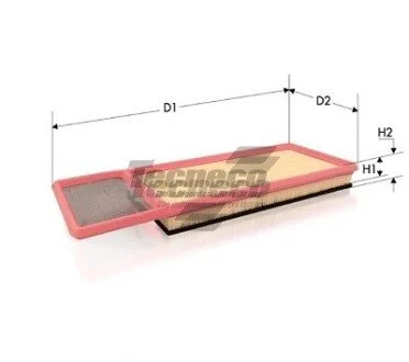 Фільтр повітряний Fiat/PSA 1.3HDI/1.3D/1.3MJTD TECNECO AR35006PMS
