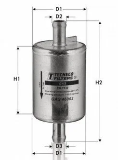 Фильтр газ.установки 1.2LPG TECNECO GAS46002