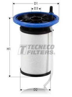 Фильтр топливный (с подогревом) Fiat Panda III 1.3MJTD/Ducato/Doblo 1.3-1.6-2.0JTD 09- TECNECO GS026046E