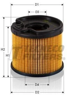 Фильтр топливный (сист.Bosch) Peugeot 406/ Partner 2,0HDI TECNECO GS0301E