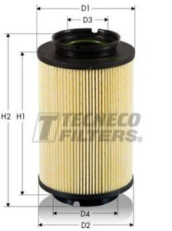 Фільтр паливний VW Caddy 04-/Golf 1.9TDI 05-/Skoda Octavia 04- TECNECO GS0308E (фото 1)
