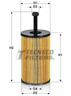 Фильтр масл. Citroen Berlingo,C2/C3,Xsara,Peugeot 106/206/30 TECNECO OL0114-E