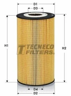 Фильтр масляный DB 202/210 2,0-3,0 95- TECNECO OL0613E