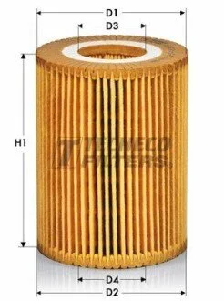 Фильтр масляный DB Sprinter/W203/W211/C219/W164 280/320CDI 5/05- Chrysler 300C 3.0 CRD 05- TECNECO OL0821E