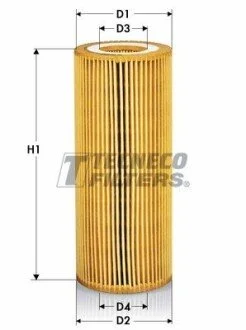 Фільтр масляний Audi A3/A4/Seat/Skoda/VW 03-> 2.0Tfsi TECNECO OL09496E
