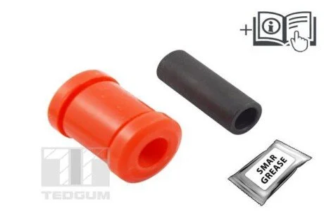 Сайлентблок важеля MITSUBISHI P. OUTLANDER 06- LE/PR WEWN. !!!POLIURETAN!!! TEDGUM TED28383