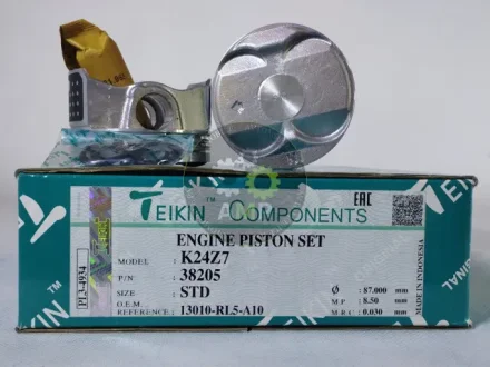 Поршни стандарт (STD) (к-кт на мотор) HONDA K24Z TEIKIN 38205STD (фото 1)