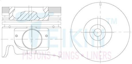Поршень TEIKIN 39181ASTD