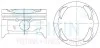 Поршні +0.50mm (к-кт на двигун) Mazda FS 42166050