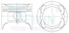 Поршни стандарт (STD) (к-кт на мотор) Mazda 2.0 (FE) 42218STD