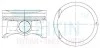 Поршни ремонт (+0.50мм) (к-кт на мотор) 2.3 Mazda CX-7/MPS3/MPS6 42222050