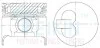 Поршни ремонт (+0.50мм) (к-кт на мотор) Mazda R2 New 42674AG050