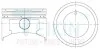 Поршни +0.50mm (к-кт на мотор) Mitsubishi 6G74 3,5L Mitsubishi Pajero TEIKIN 43271050 (фото 1)