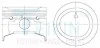 Поршни ремонт +1.00mm(к-кт на мотор) Mitsubishi 4G15B TEIKIN 43272100 (фото 1)