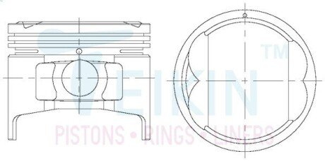 Поршень TEIKIN 44186050