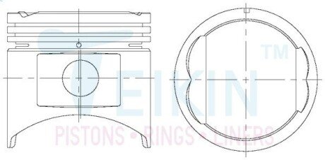 Поршень TEIKIN 44269STD