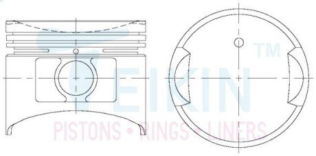Поршень TEIKIN 44611100