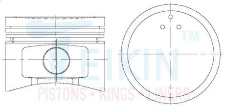 Поршень TEIKIN 44614100