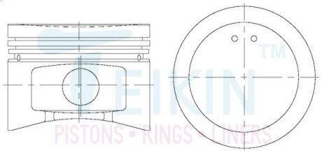 Поршень TEIKIN 44669STD