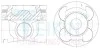 Поршні +0.50mm (к-кт на двигун) YD25DDTI Nissan Pathfinder, Navara 44684AG050