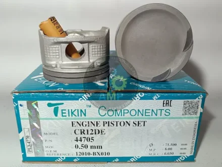 Поршни ремонт (+0.50мм) (к-кт на мотор) Nissan CR12DE TEIKIN 44705050