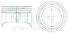 Поршни +0.50mm (к-кт на мотор) H27 Suzuki Grand Vitara XL7 (JA627) 45137050